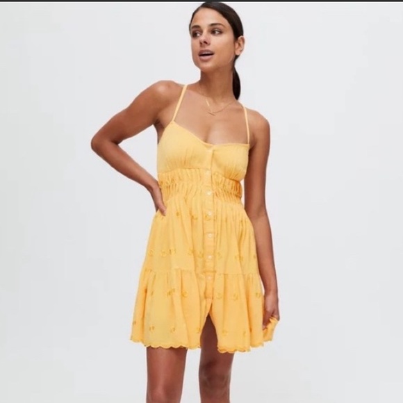 Urban Outfitters Sandy Strappy Back Mini Dress - Picture 2 of 6